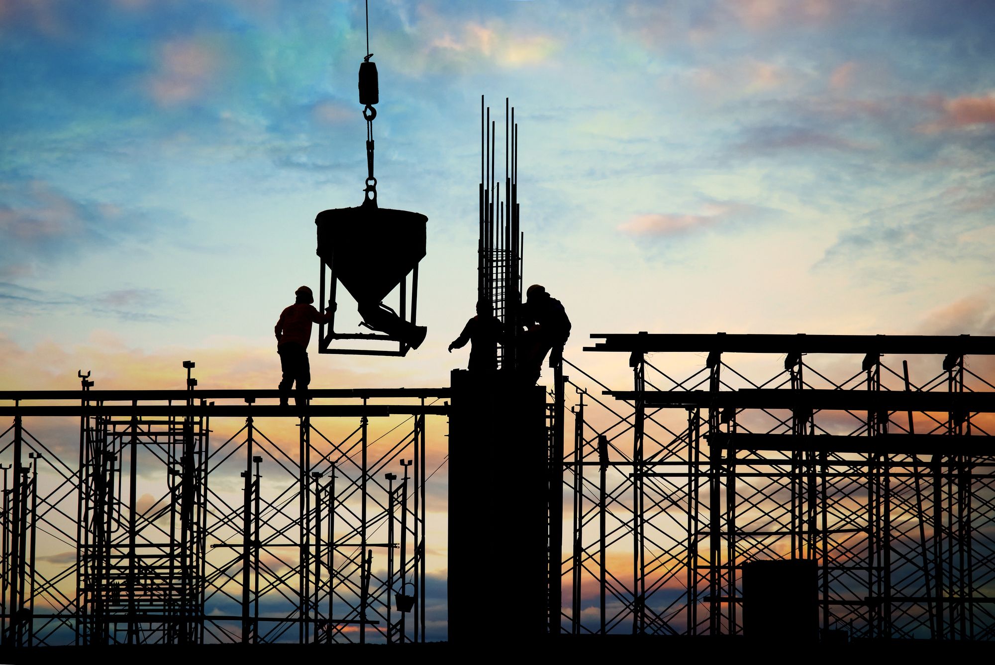 Equipe Apex Tech Soluções em obra